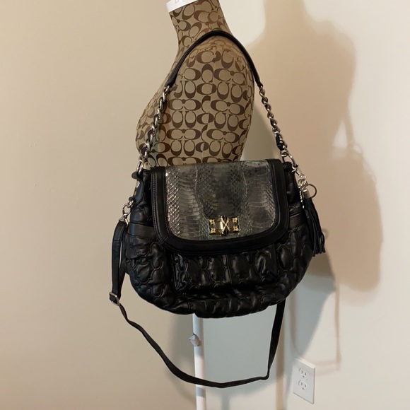 Chi by Carlos Falchi purse and crossbody - Picture 1 of 16